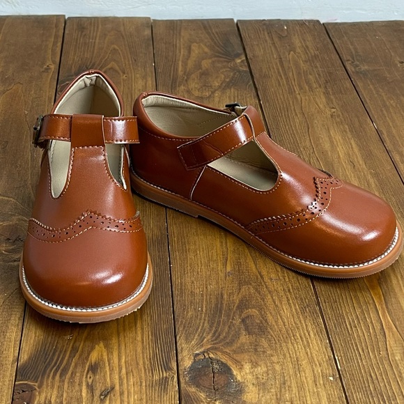 felix and flora Shoes Felix And Flora Little Girl Brown Mary Jane
